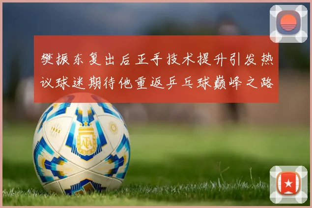 樊振东复出后正手技术提升引发热议球迷期待他重返乒乓球巅峰之路